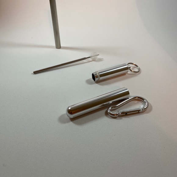 New portable metal straw set - Picture 4 of 5